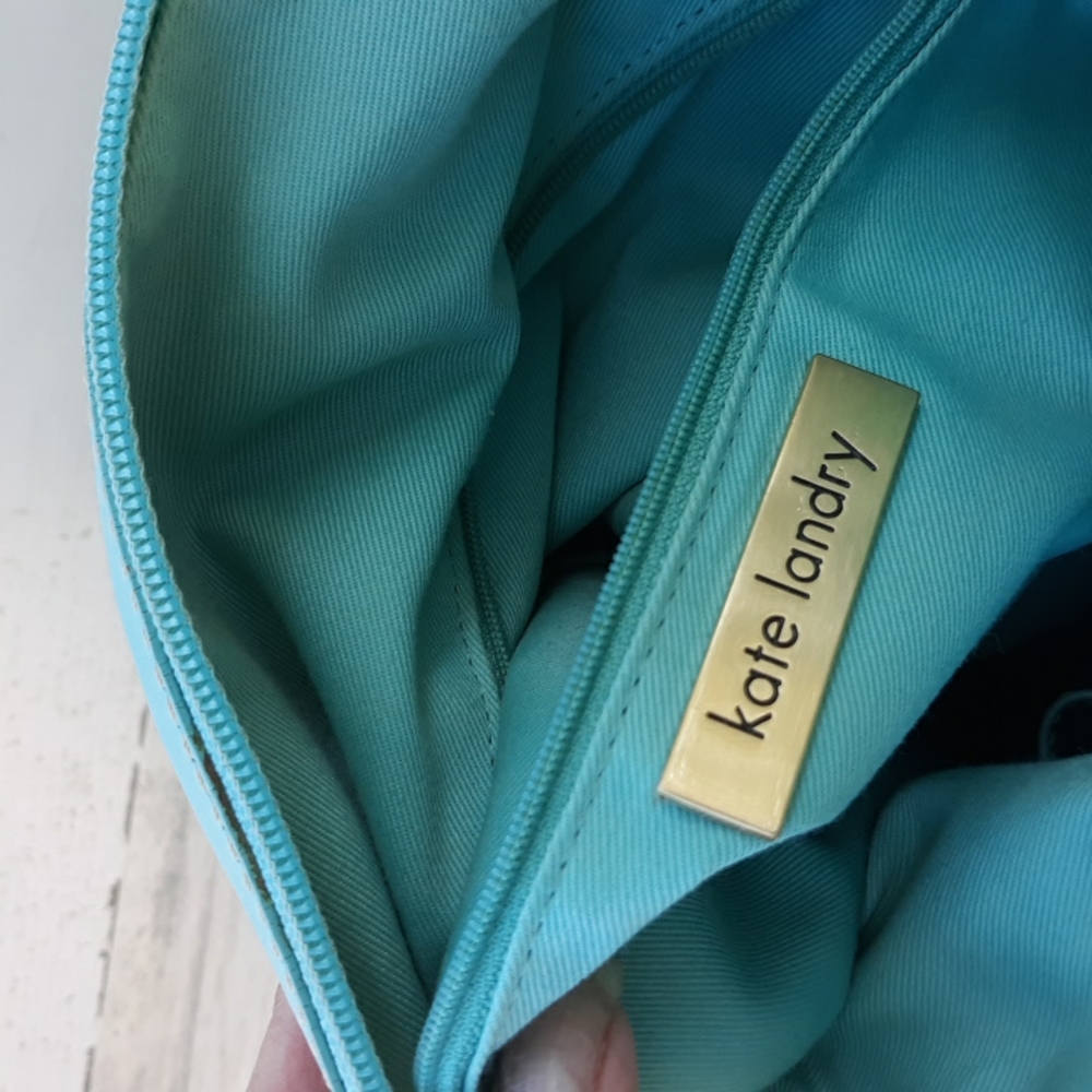 EUC KATE LANDRY LEATHER BAG - Picture 11 of 15